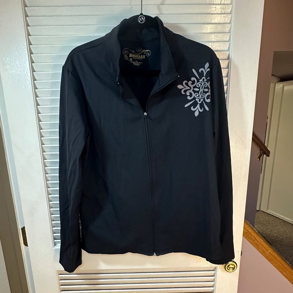 Magellan Full Zip-Up Performance Jacket Black Siz… - image 4